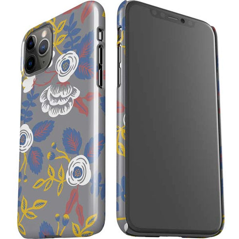 Autumn Grey Floral iPhone 11 Pro Lite Case