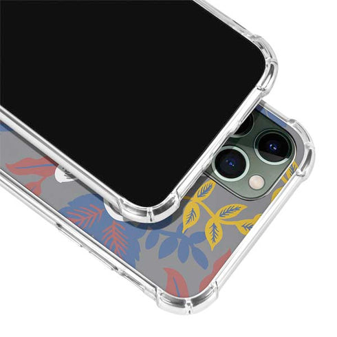 Autumn Grey Floral iPhone 11 Pro Max Clear Case
