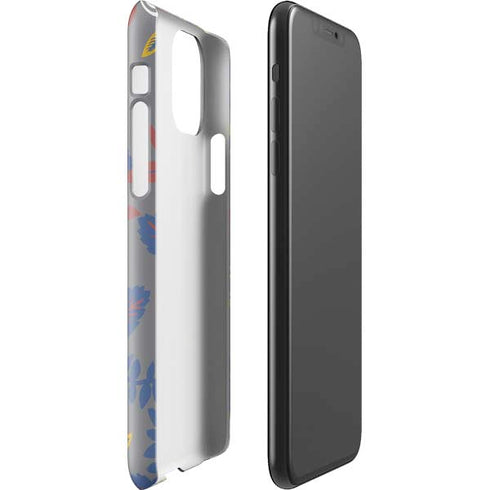 Autumn Grey Floral iPhone 11 Pro Max Lite Case