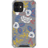 Autumn Grey Floral iPhone 12 Clear Case