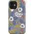 Autumn Grey Floral iPhone 12 Impact Case