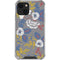 Autumn Grey Floral iPhone 13 Mini Clear Case