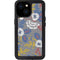 Autumn Grey Floral iPhone 13 Mini Waterproof Case