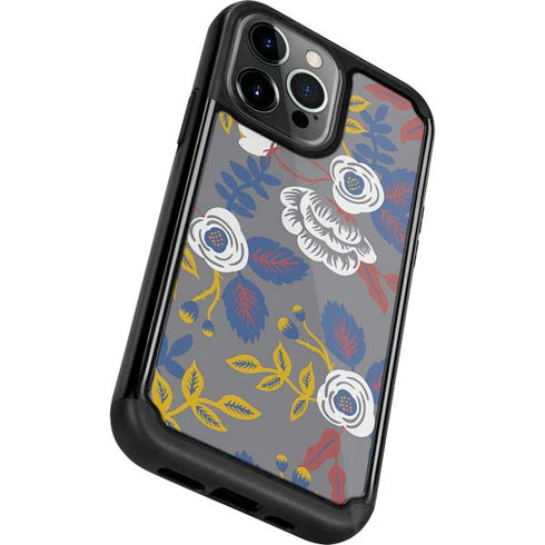 Autumn Grey Floral iPhone 13 Pro Cargo Case