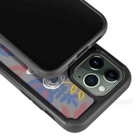 Autumn Grey Floral iPhone 13 Pro Cargo Case