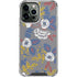 Autumn Grey Floral iPhone 13 Pro Max Clear Case
