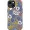 Autumn Grey Floral iPhone 15 Plus Impact Case