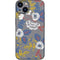 Autumn Grey Floral iPhone 15 Plus Skin