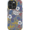 Autumn Grey Floral iPhone 14 Pro Impact Case