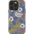 Autumn Grey Floral iPhone 14 Pro Impact Case