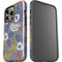 Autumn Grey Floral iPhone 15 Pro Impact Case