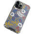 Autumn Grey Floral iPhone 14 Pro Max Clear Case