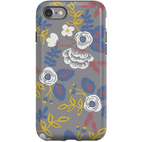 Autumn Grey Floral iPhone SE (2nd & 3rd Gen) Pro Case