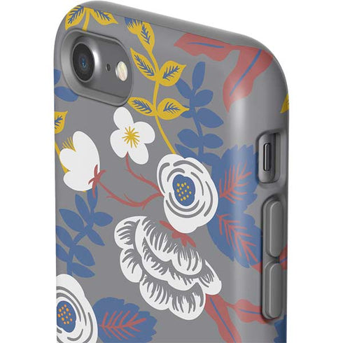 Autumn Grey Floral iPhone SE (2nd & 3rd Gen) Pro Case