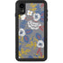 Autumn Grey Floral iPhone XR Waterproof Case
