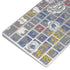 Autumn Grey Floral Magic Keyboard Skin