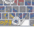 Autumn Grey Floral Magic Keyboard Skin