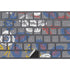 Autumn Grey Floral Magic Keyboard with Numeric Keypad Skin