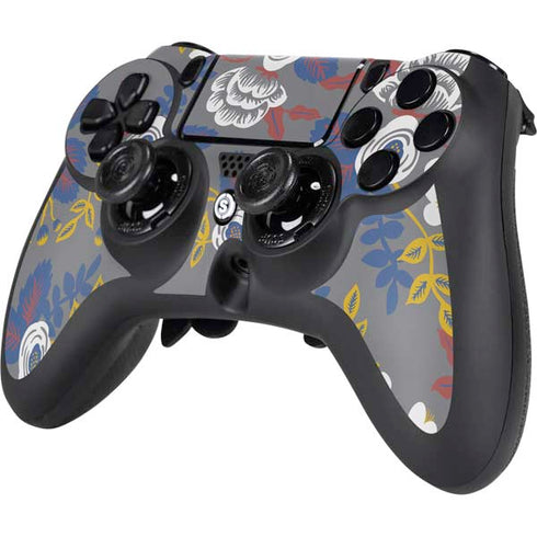 Autumn Grey Floral PS4/PC SCUF Impact Controller Skin