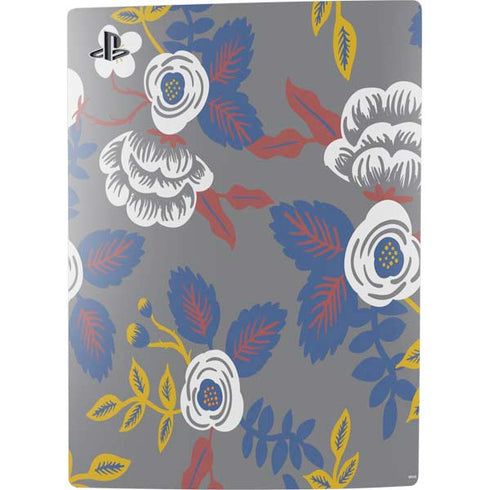 Autumn Grey Floral PS5 Digital Edition Bundle Skin