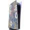 Autumn Grey Floral PS5 Digital Edition Console Skin