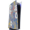 Autumn Grey Floral PS5 Digital Edition Console Skin