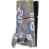 Autumn Grey Floral PS5 Slim Digital Edition Bundle Skin