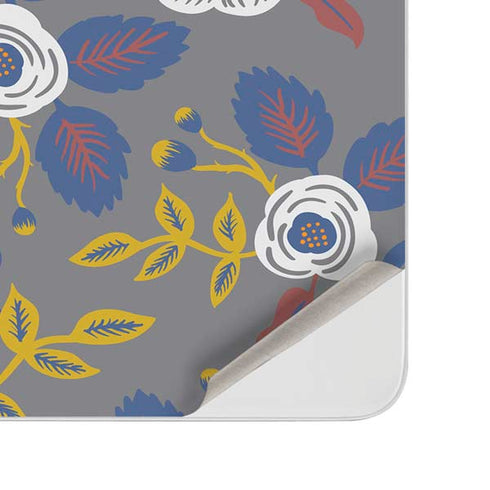 Autumn Grey Floral Surface Duo Skin