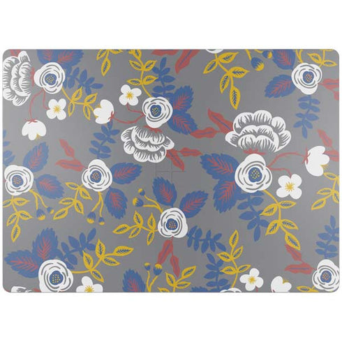 Autumn Grey Floral Surface Laptop 4 15in Skin