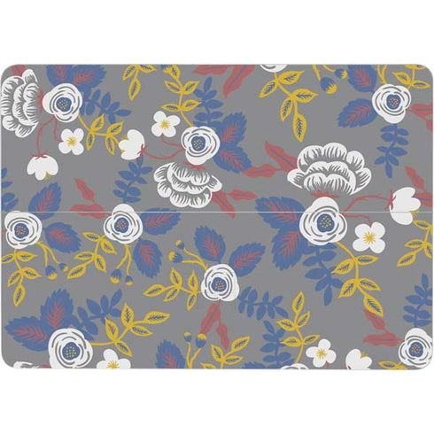 Autumn Grey Floral Surface Laptop Studio Skin