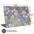 Autumn Grey Floral Universal Laptop 11in (8.8 x 6.2in) Skin