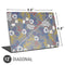 Autumn Grey Floral Universal Laptop 12in (9.8 x 6.8in) Skin