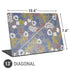 Autumn Grey Floral Universal Laptop 13in (10.6 x 7.6in) Skin