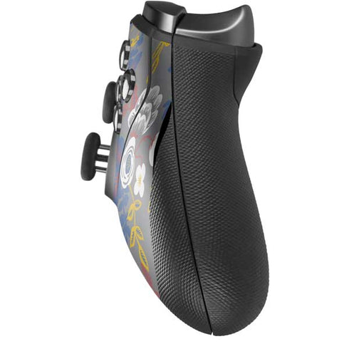 Autumn Grey Floral Xbox Elite Wireless Controller Series 2 Skin