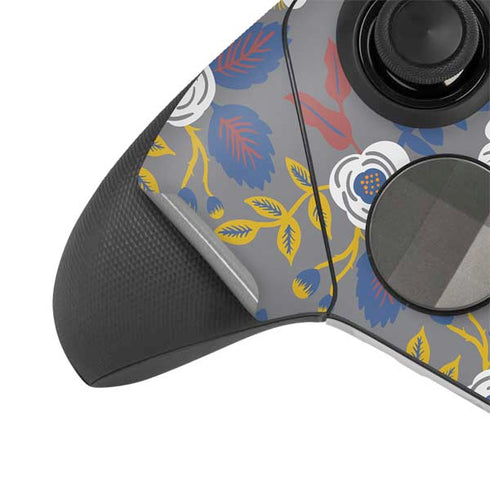Autumn Grey Floral Xbox Elite Wireless Controller Series 2 Skin