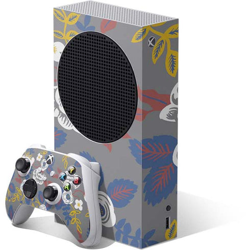 Autumn Grey Floral Xbox Series S Bundle Skin