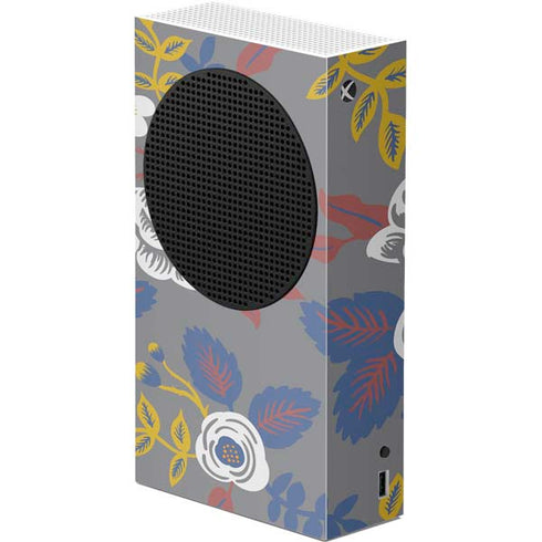 Autumn Grey Floral Xbox Series S Console Skin