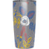 Autumn Grey Floral Yeti 20oz Tumbler Skin