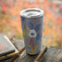 Autumn Grey Floral Yeti 20oz Tumbler Skin