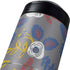 Autumn Grey Floral Yeti Colster Can Insulator Skin
