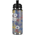 Autumn Grey Floral YETI Rambler 26oz Bottle Skin