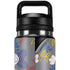 Autumn Grey Floral YETI Rambler 26oz Bottle Skin