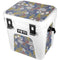 Autumn Grey Floral YETI Roadie 24 Hard Cooler Skin