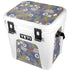 Autumn Grey Floral YETI Roadie 24 Hard Cooler Skin