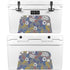 Autumn Grey Floral YETI Tundra 45 Hard Cooler Skin