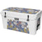 Autumn Grey Floral YETI Tundra 75 Hard Cooler Skin