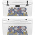 Autumn Grey Floral YETI Tundra 75 Hard Cooler Skin