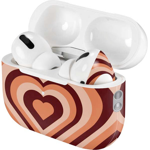 Autumn Heart Pattern AirPods Pro 2nd Gen Skin