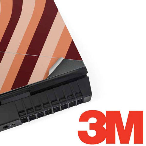 Autumn Heart Pattern Dell Alienware Skin