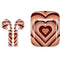 Autumn Heart Pattern Apple AirPods 2 Skin